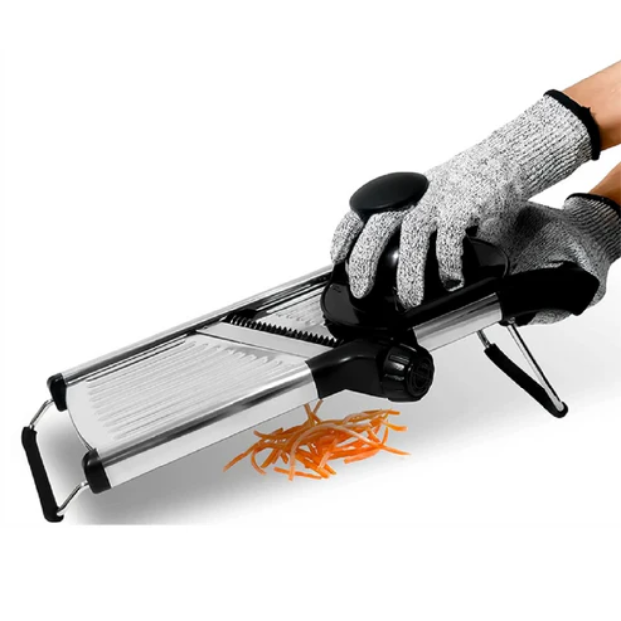 Mandoline Ajustable en Acier Inoxydable