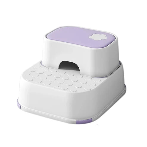 Marchepied antidérapant pour enfant Escabeau Marches pour Salle de Bain et Apprentissage de la Propreté