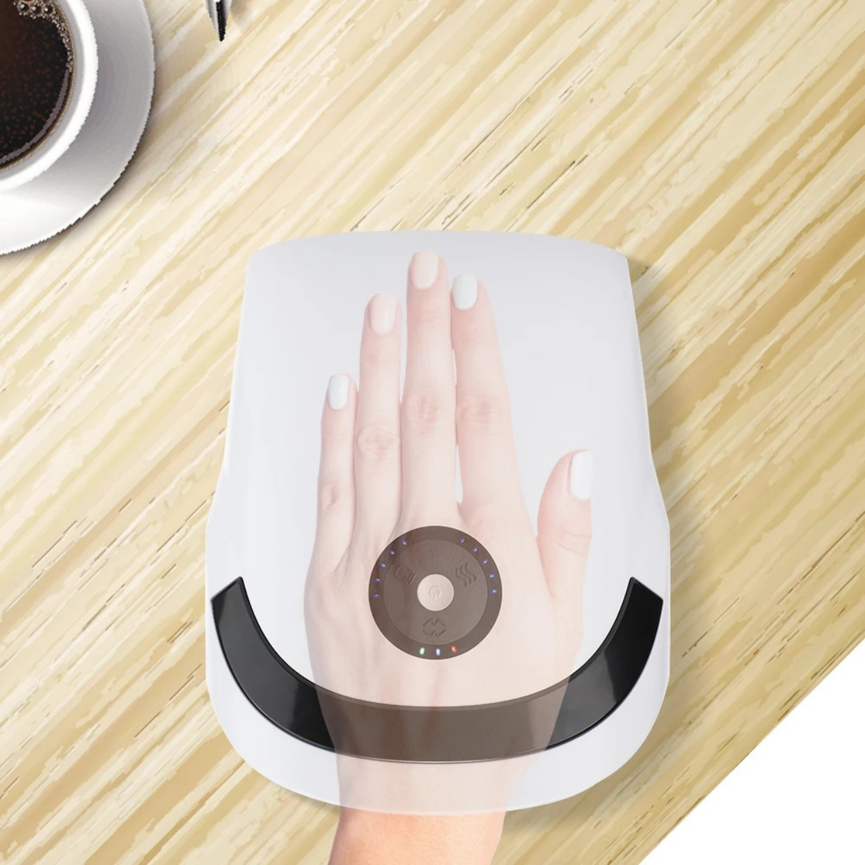 Masseur de Mains Chauffant à Compression Intelligente