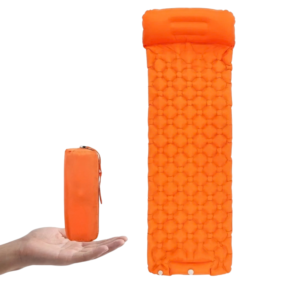 Matelas de Camping Gonflable avec Pompe Intégrée