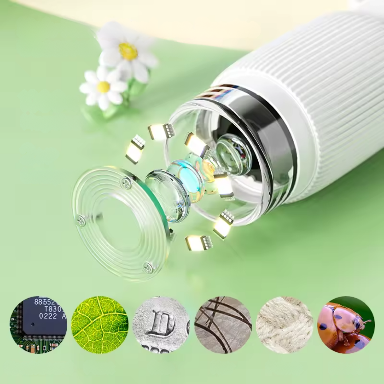 MICROSCOPE NUMÉRIQUE ÉDUCATIF POUR ENFANTS