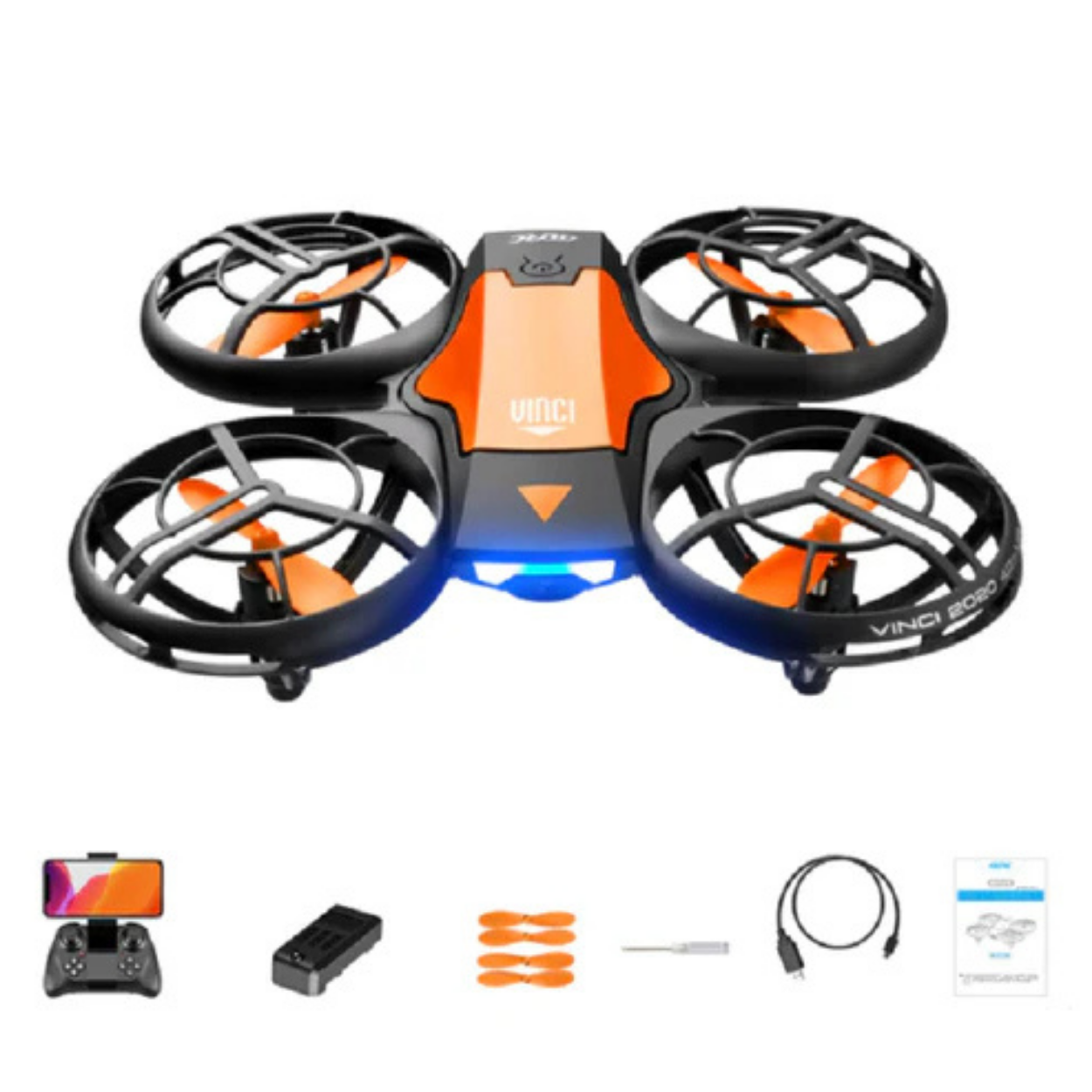 Mini Drone 4K HD WiFi FPV Quadcopter Pliable à Pression d’Air