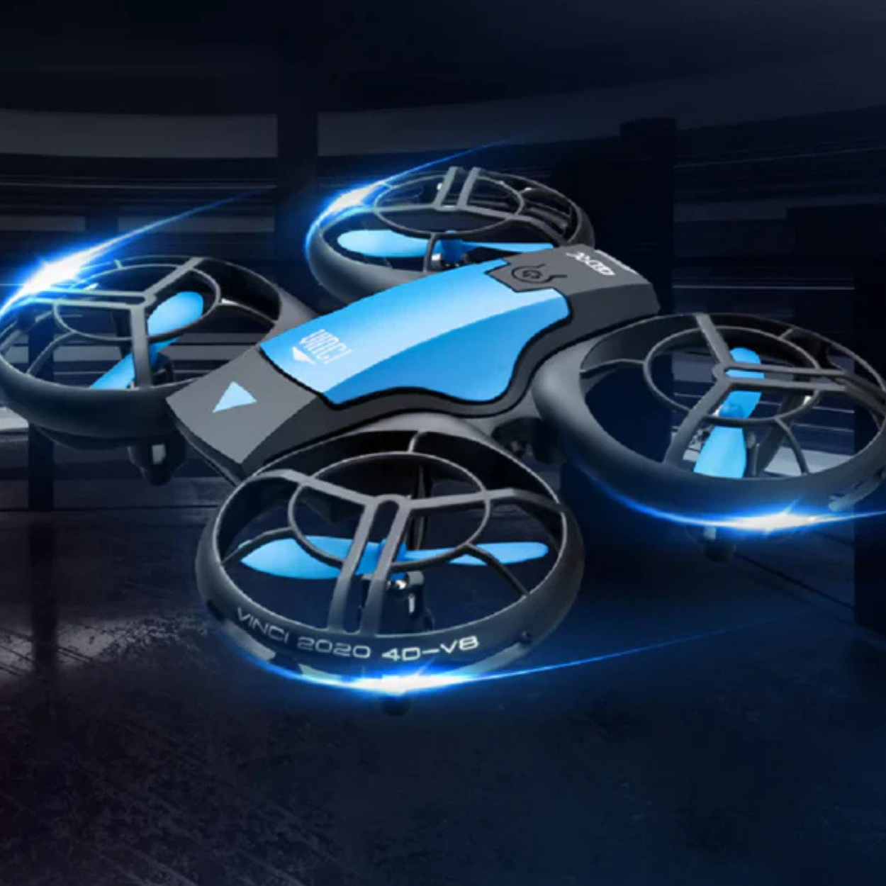 Mini Drone 4K HD WiFi FPV Quadcopter Pliable à Pression d’Air