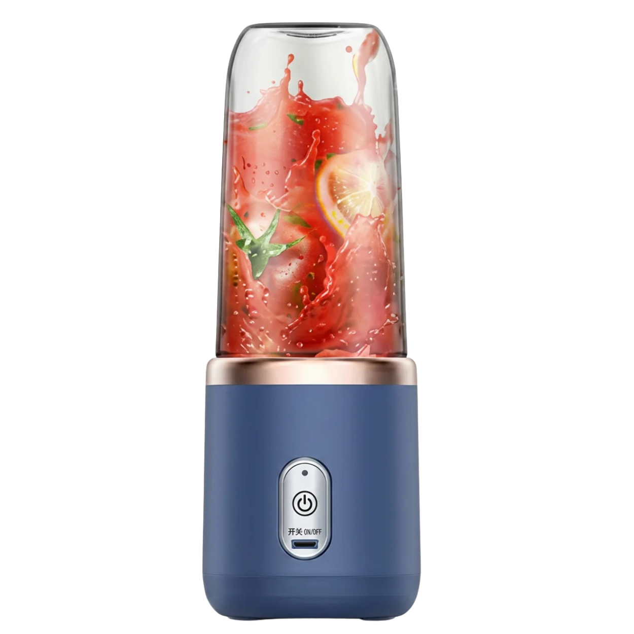 Mini Blender Portable Rechargeable USB Mixeur de Voyage pour Smoothies & Jus