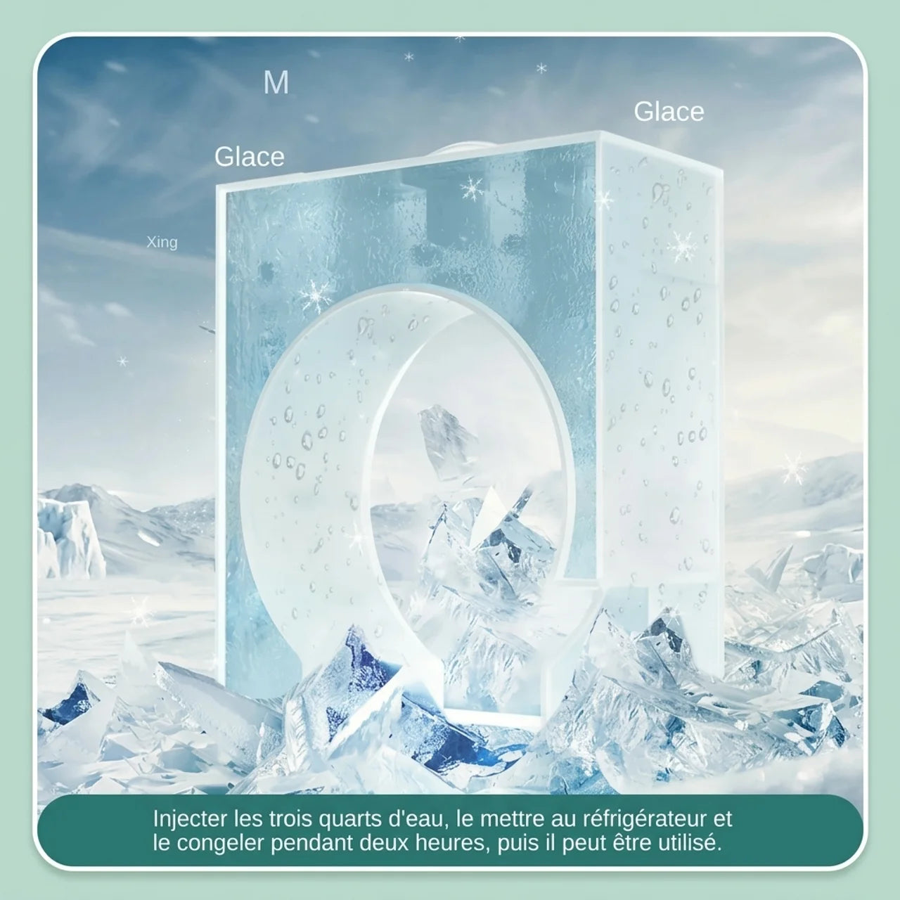 Mini Climatiseur Mobile Rechargeable & Humidificateur 4-en-1