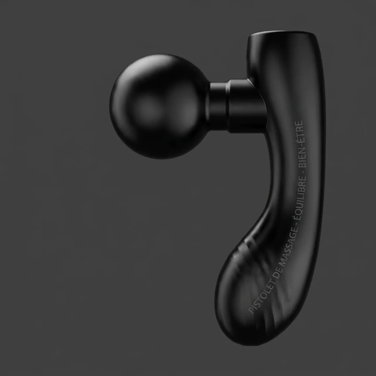 Mini Pistolet de Massage Rechargeable USB Double Tête pour Corps Entier