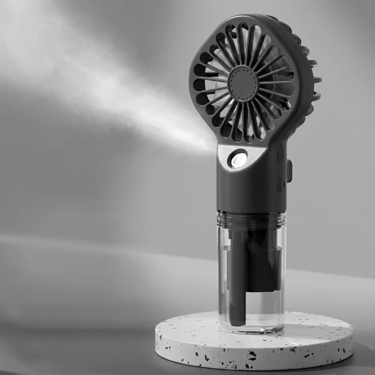 Mini Ventilateur de Poche Brumisateur Portable USB Rechargeable pour Voyage et Bureau