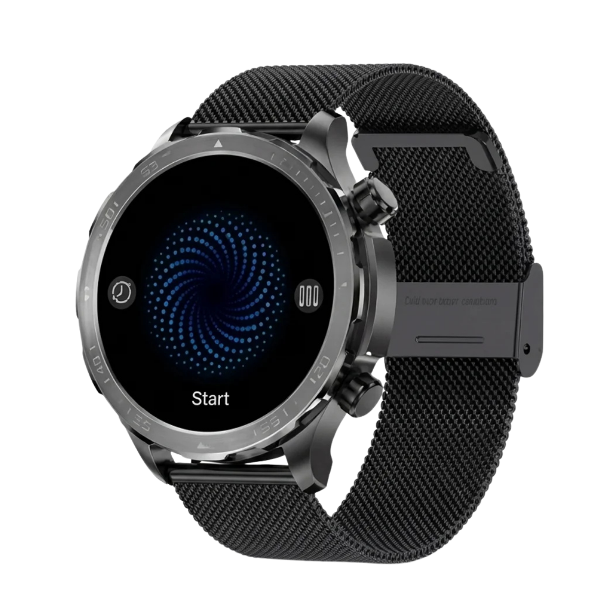 Montre NFC Connectée Homme GPS et Boussole Smartwatch Sport Écran Baromètre d'Altitude