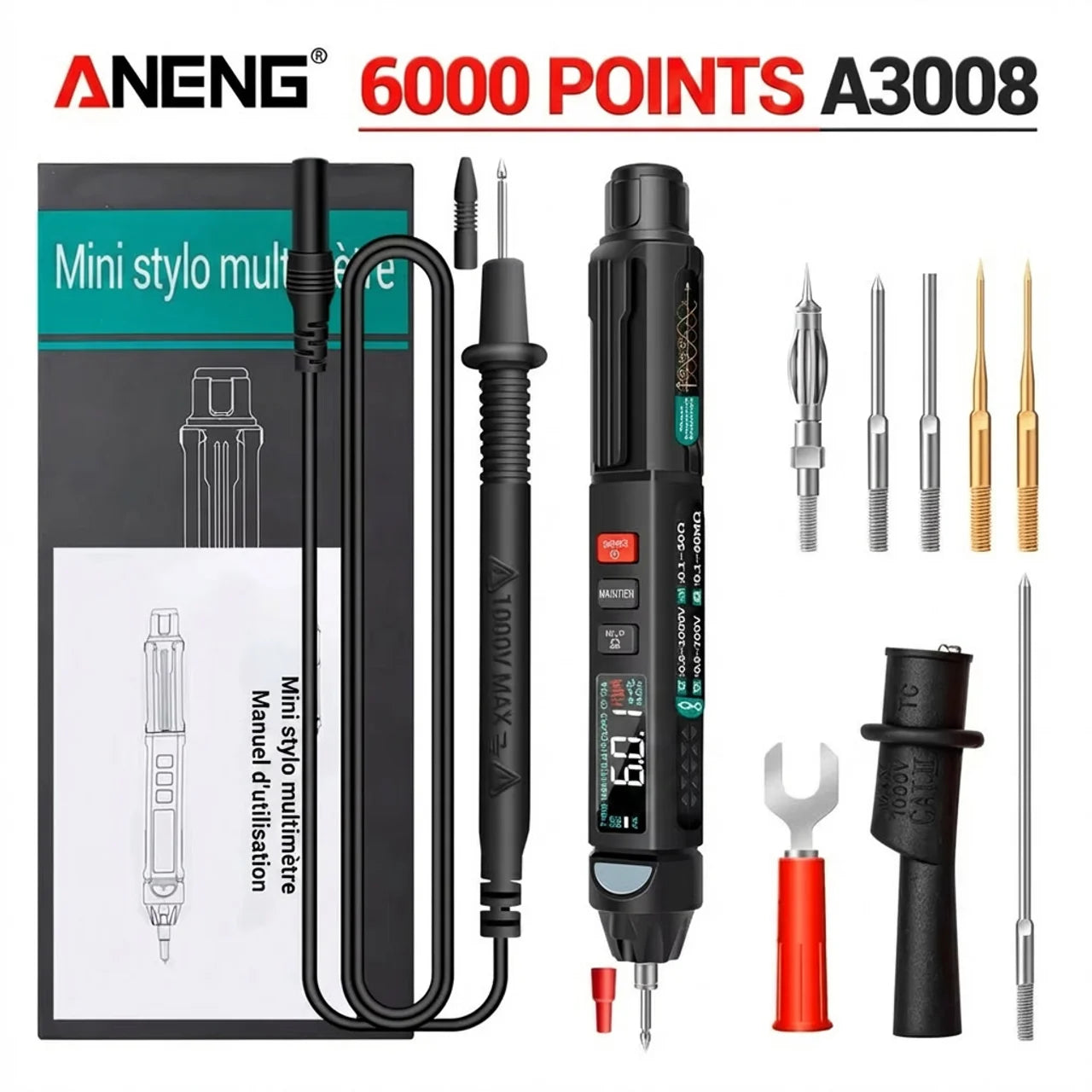 Multimètre Stylo Intelligent Compact