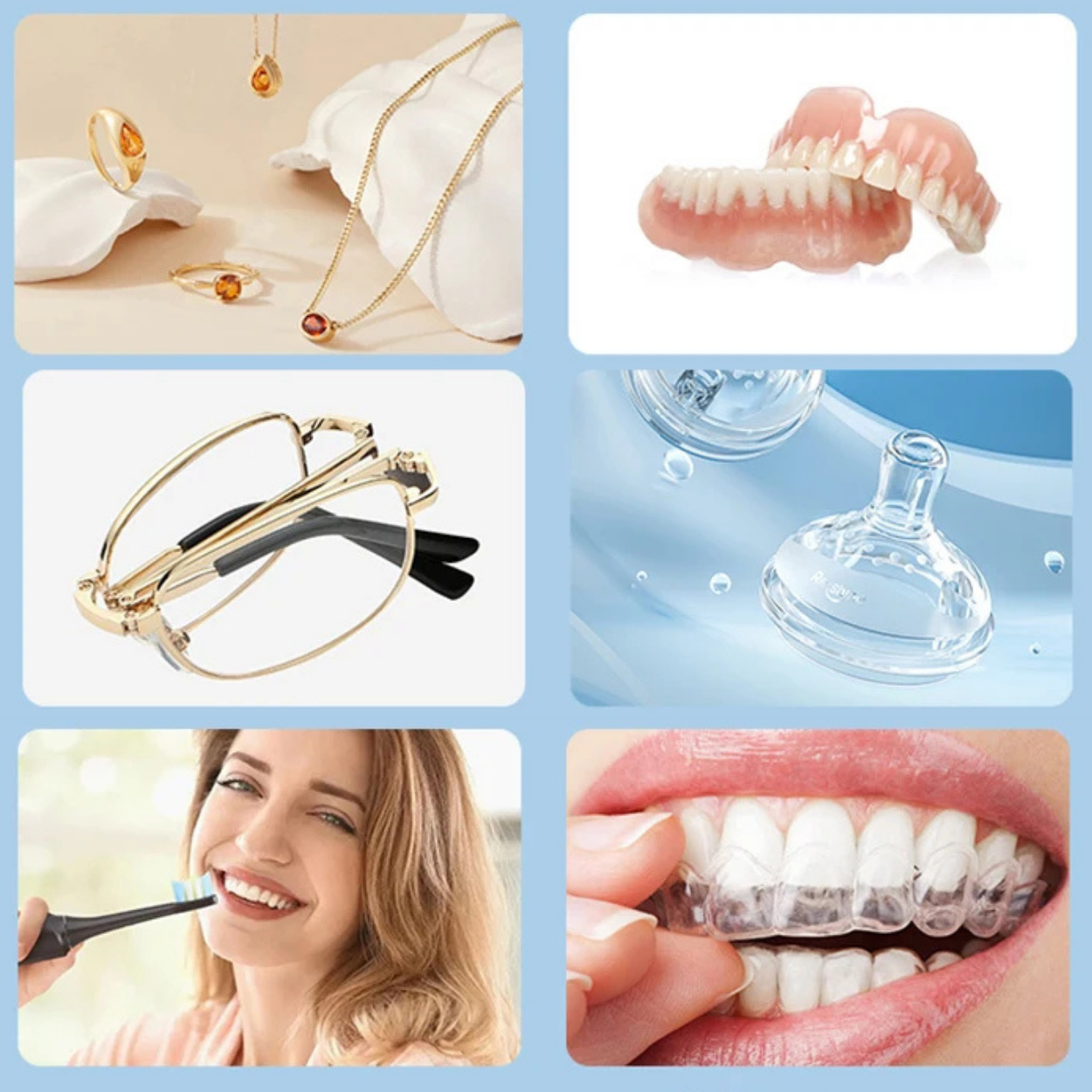 NETTOYEUR ULTRASON PROFESSIONNEL BIJOUX LUNETTES & PROTHÈSES