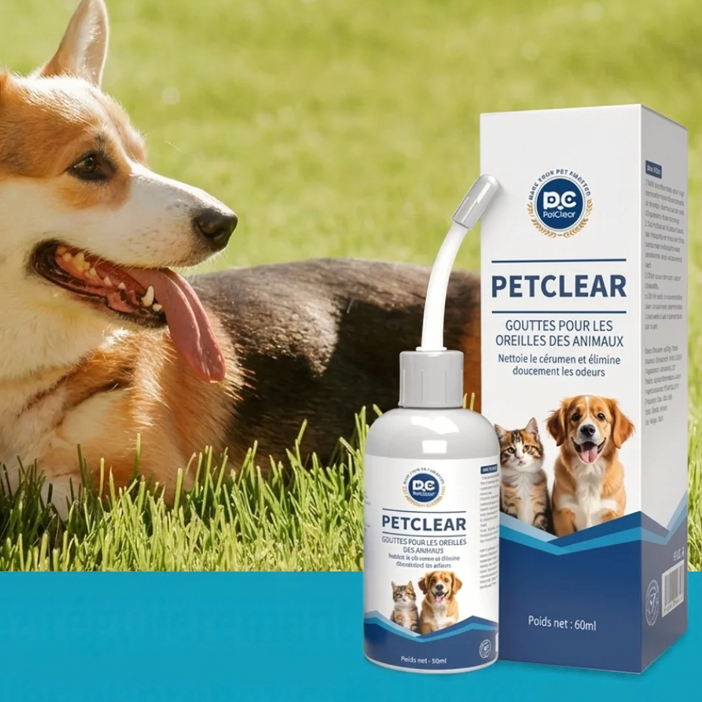 Nettoyant oreilles chien et chat  60 ml