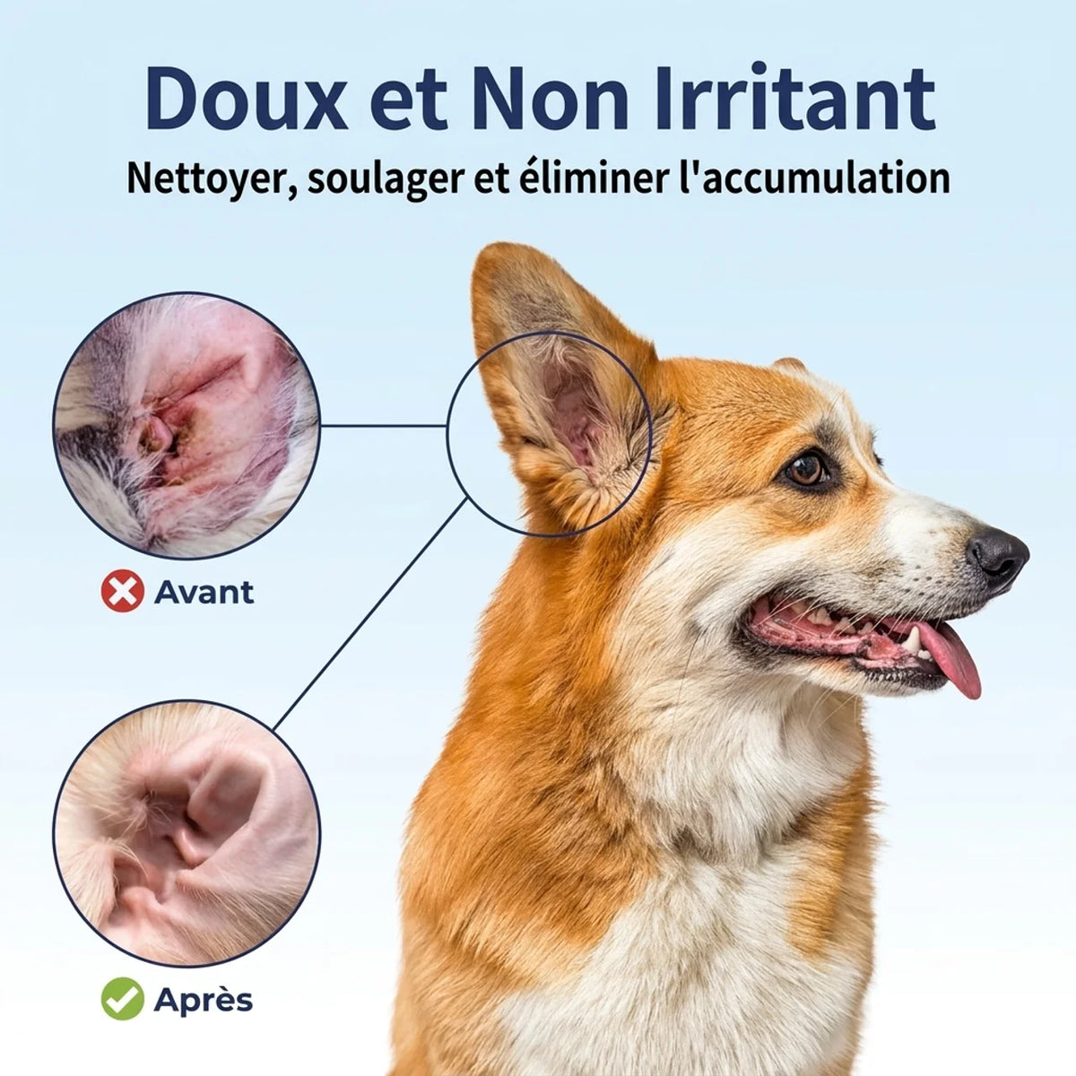 Nettoyant oreilles chien et chat  60 ml