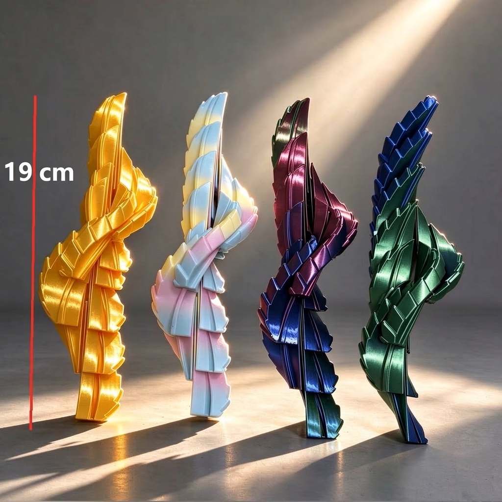 Œuf de dragon anti-stress 3D – À tourner et à déformer