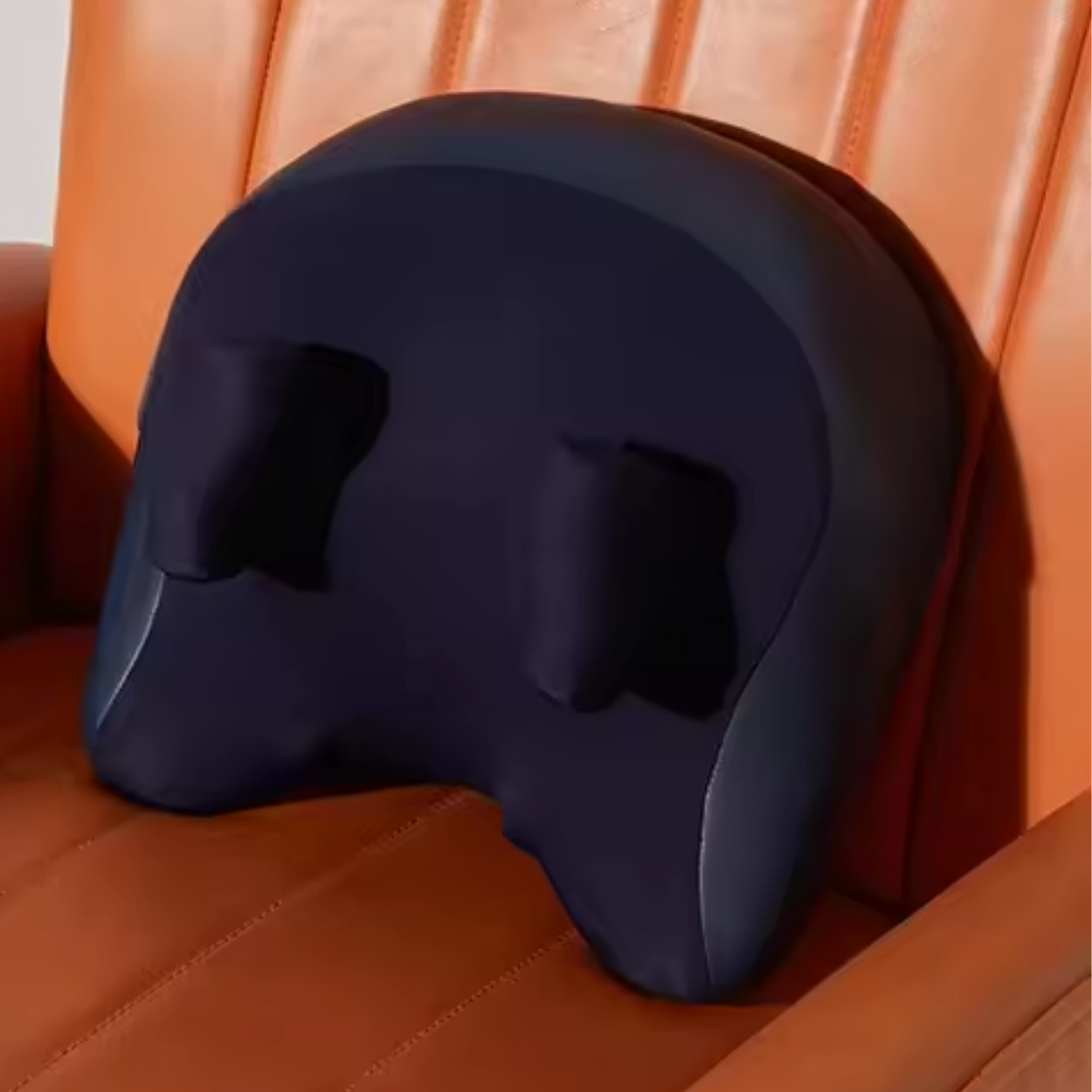 Oreiller de Massage Sans Fil Pétrissage Chauffant Cou Dos & Jambes