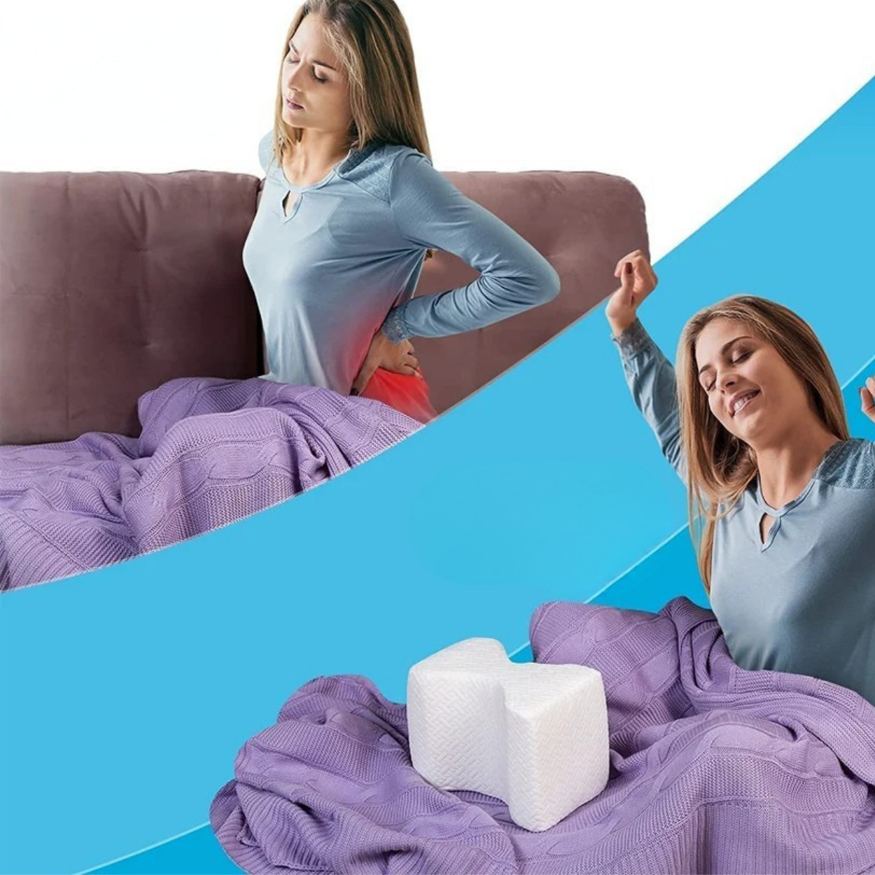 Oreiller Orthopédique pour Genoux