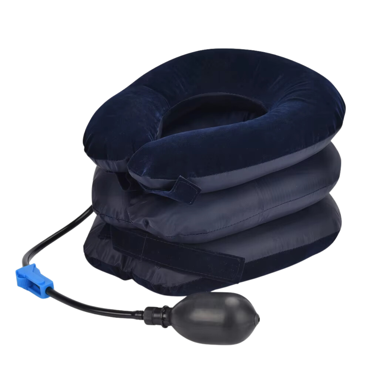 Oreiller cervical gonflable en U