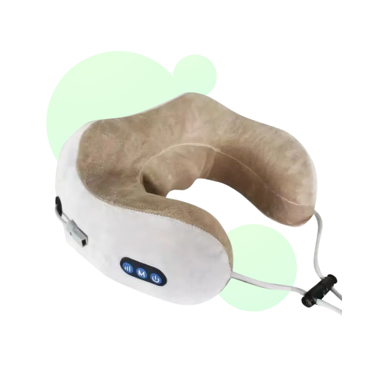 Oreiller de Massage Électrique en Forme de U