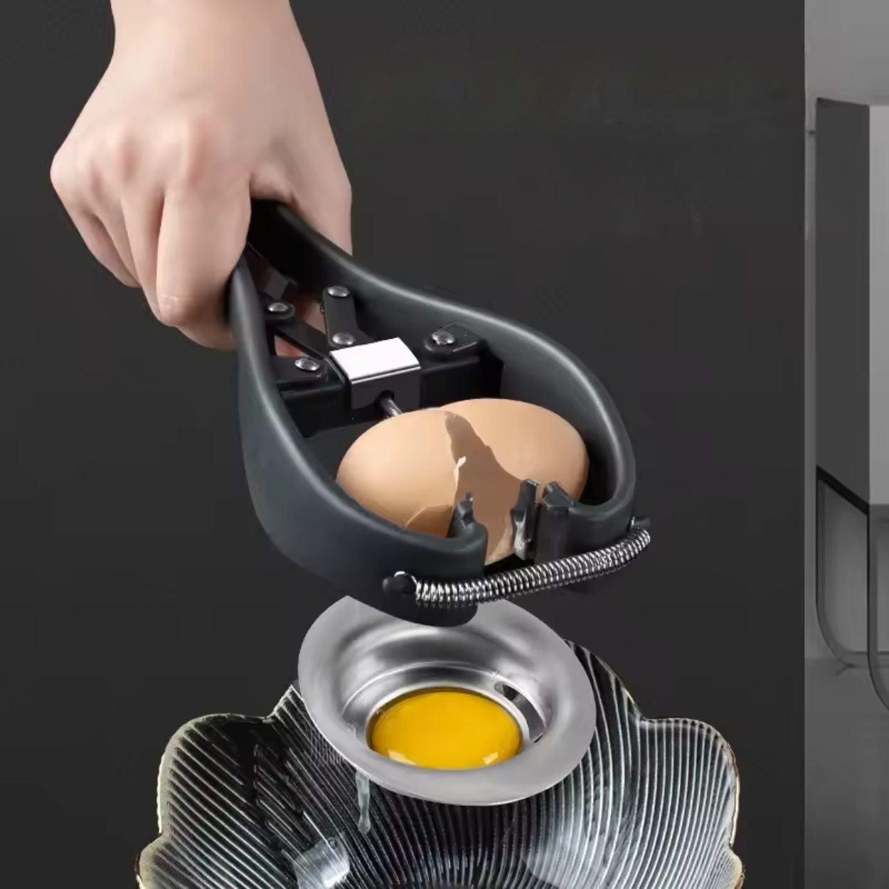 Ouvre-Œufs Multifonction en Acier Inoxydable