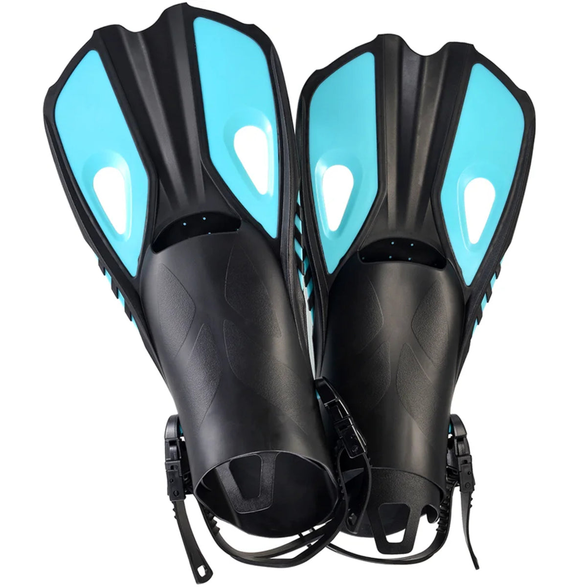 Palmes de Snorkeling à Lame Courte Réglables Adultes & Enfants