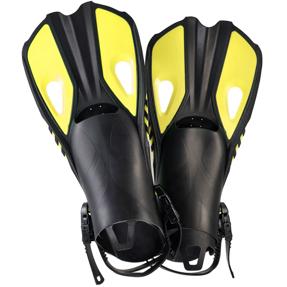 Palmes de Snorkeling à Lame Courte Réglables Adultes & Enfants
