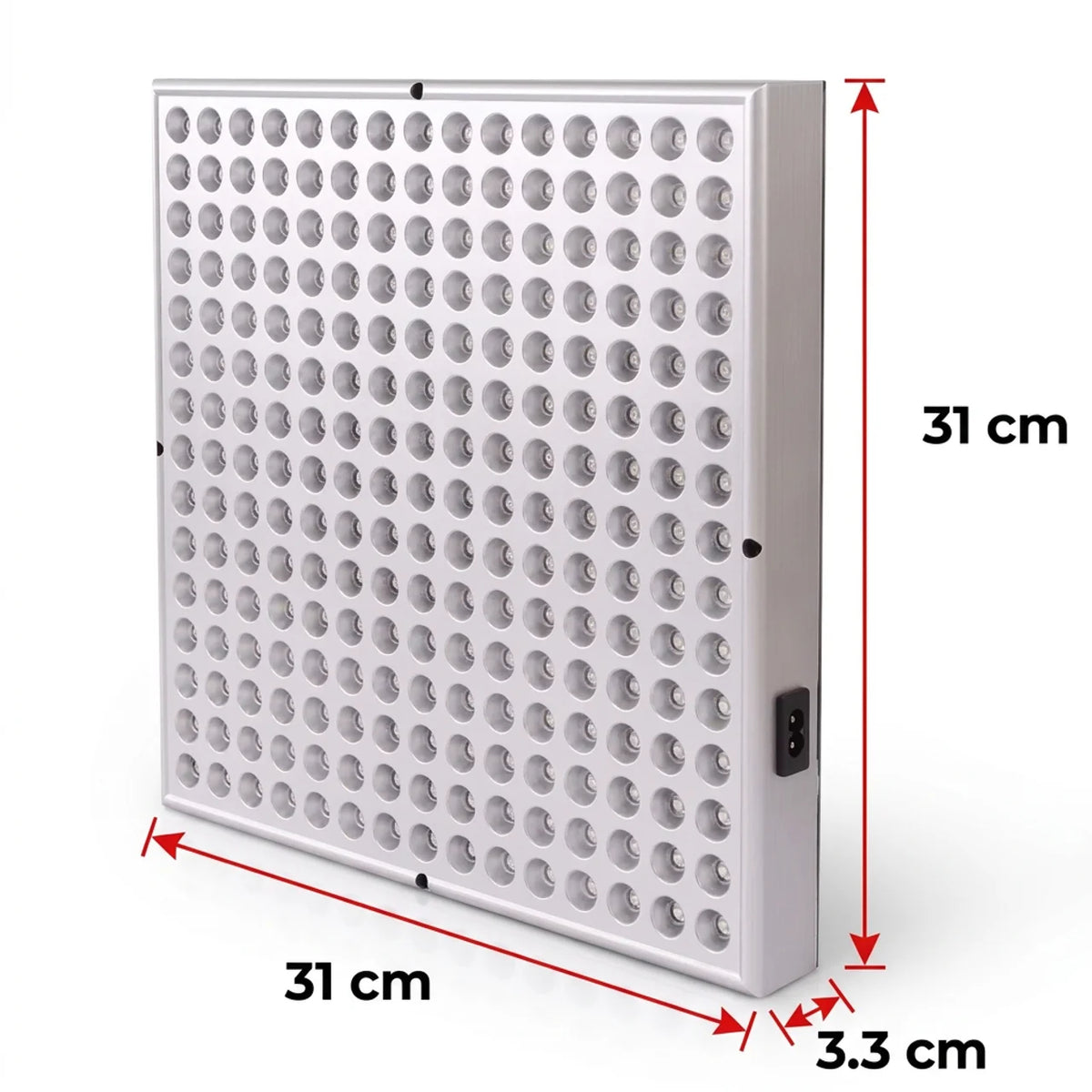 Panneau de Thérapie par la Lumière Rouge 225 LED Soulagement Musculaire à Domicile