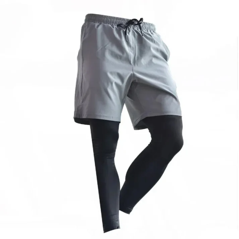 Pantalon de Running Homme 2-en-1 – Idéal Gym