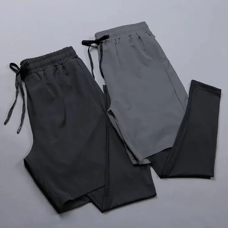 Pantalon de Running Homme 2-en-1 – Idéal Gym