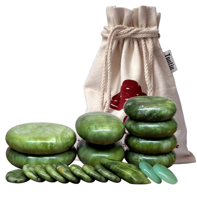 Collection complète massage pierres chaudes et thermothérapie