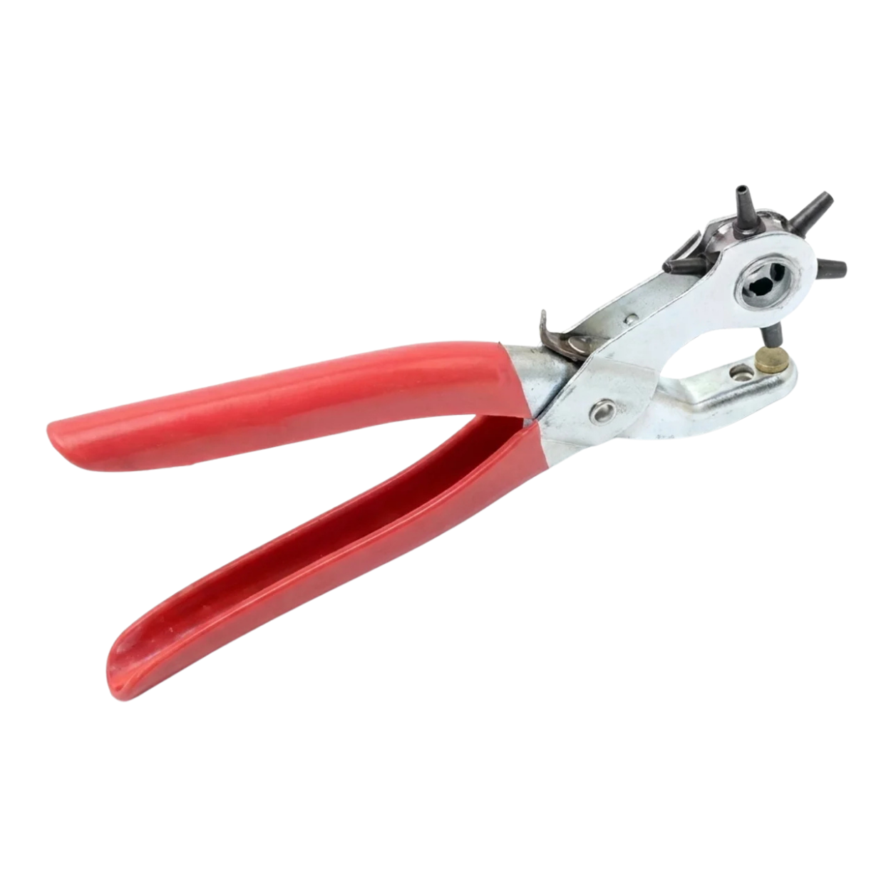 Pince Perforatrice Rotative Professionnelle 6 Tailles pour Cuir Ceinture Tissu et Plastique