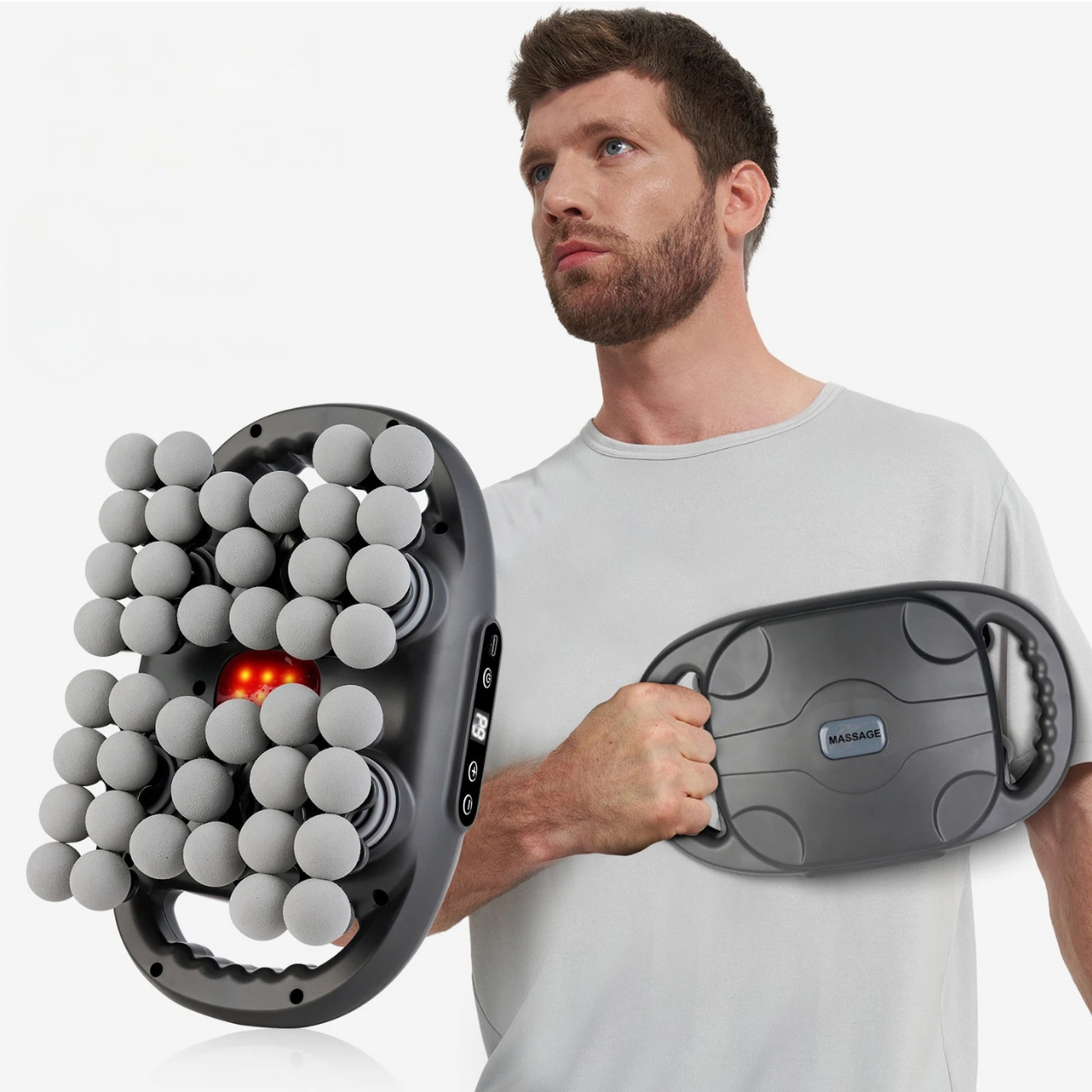 Pistolet Fascia 42 Têtes Massage Gun Musculaire Puissant