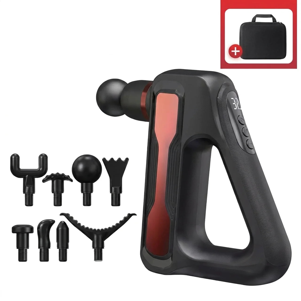Pistolet de Massage Triangulaire Pro
