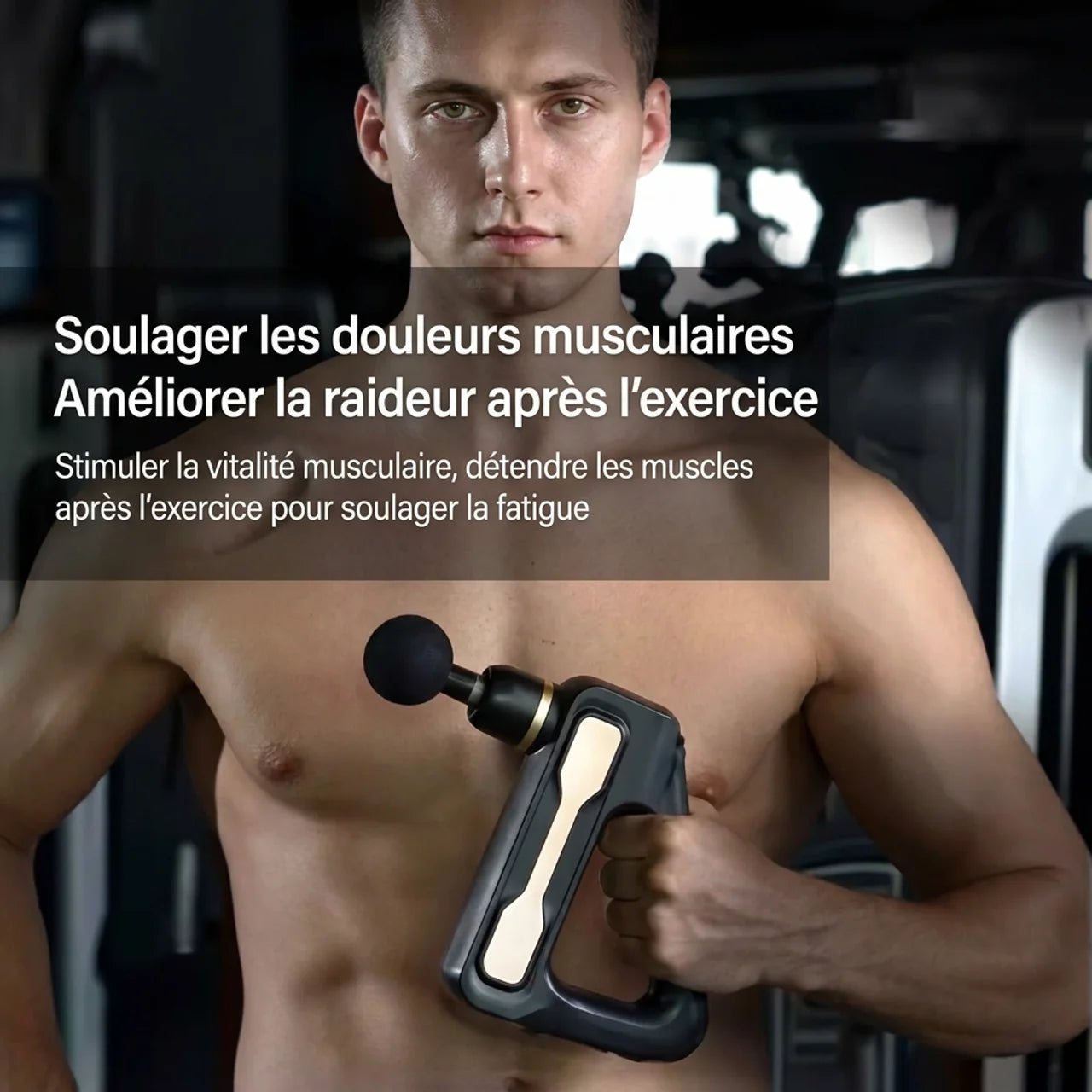 Pistolet de Massage Triangulaire Pro