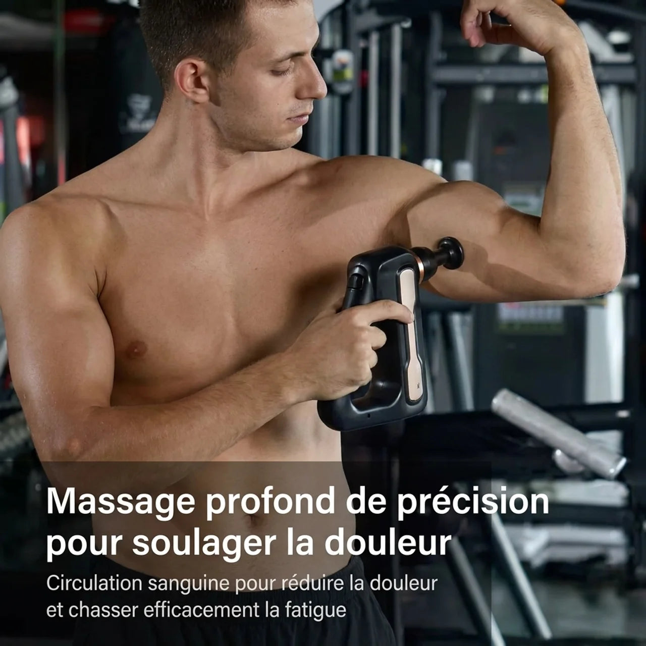 Pistolet de Massage Triangulaire Pro