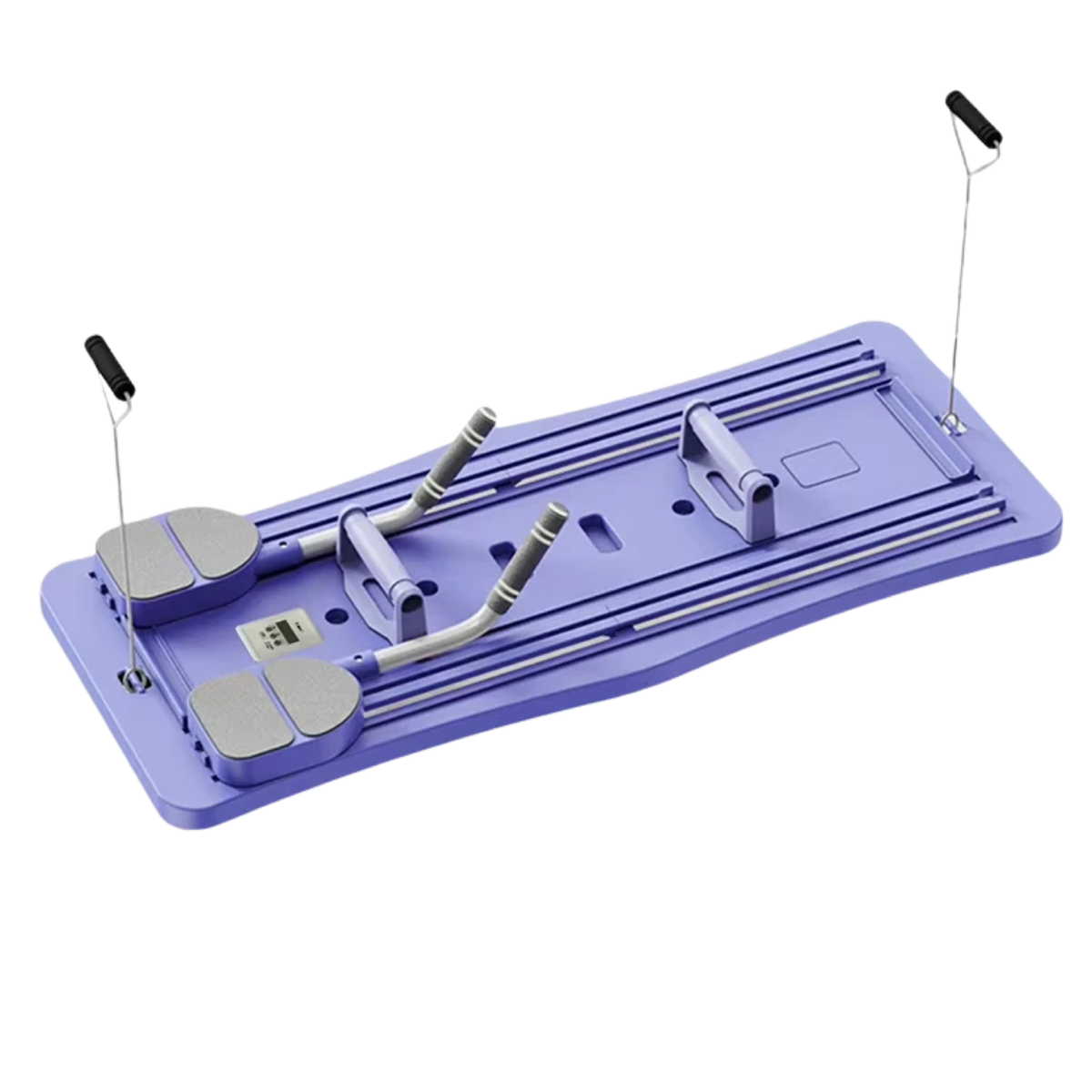 Planche De Pilates Pliable Multifonctionnelle Avec Support Téléphone - Planche Reformer Pour Entraînement Complet Du Corps