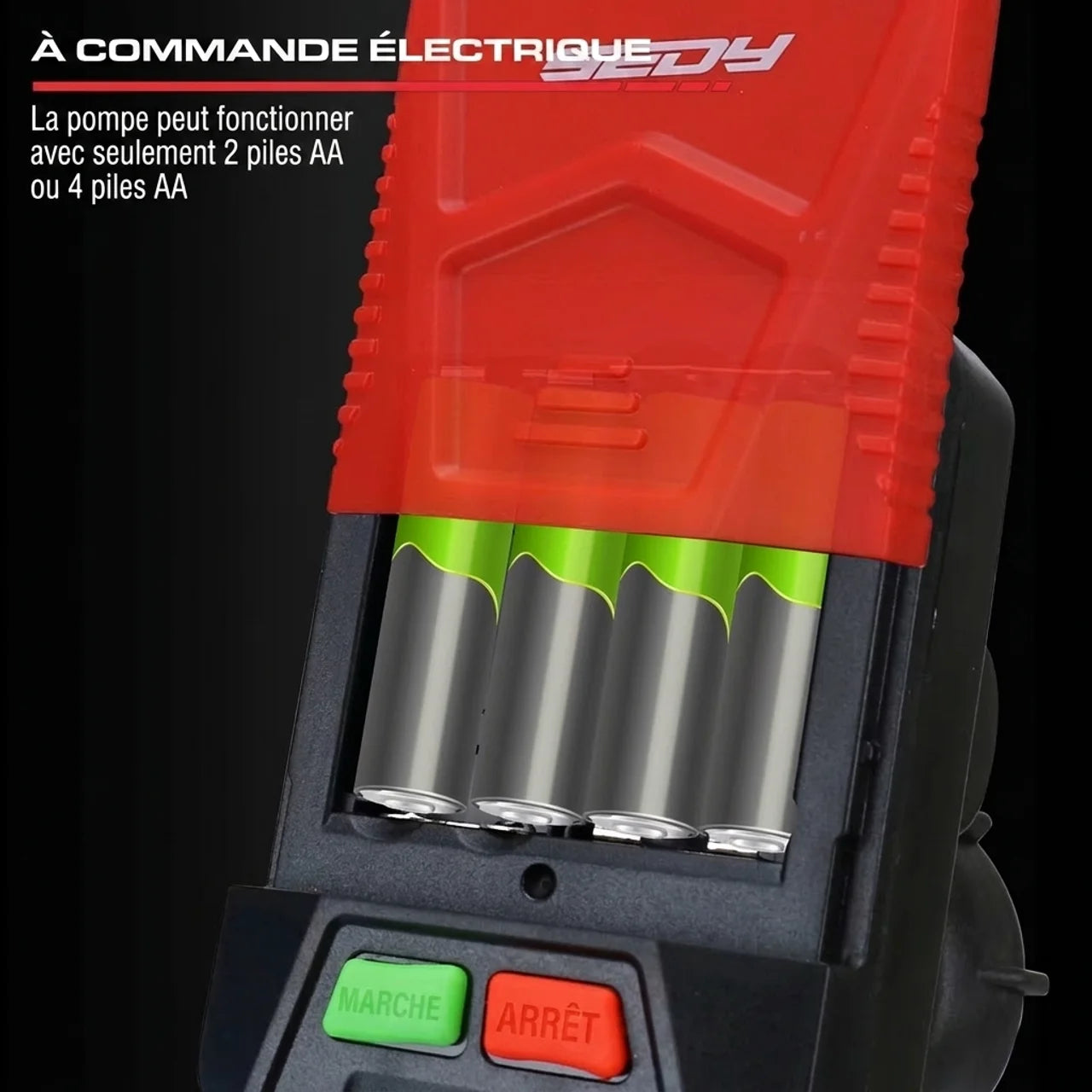 Pompe de Transfert de Carburant Automatique avec Arrêt Automatique