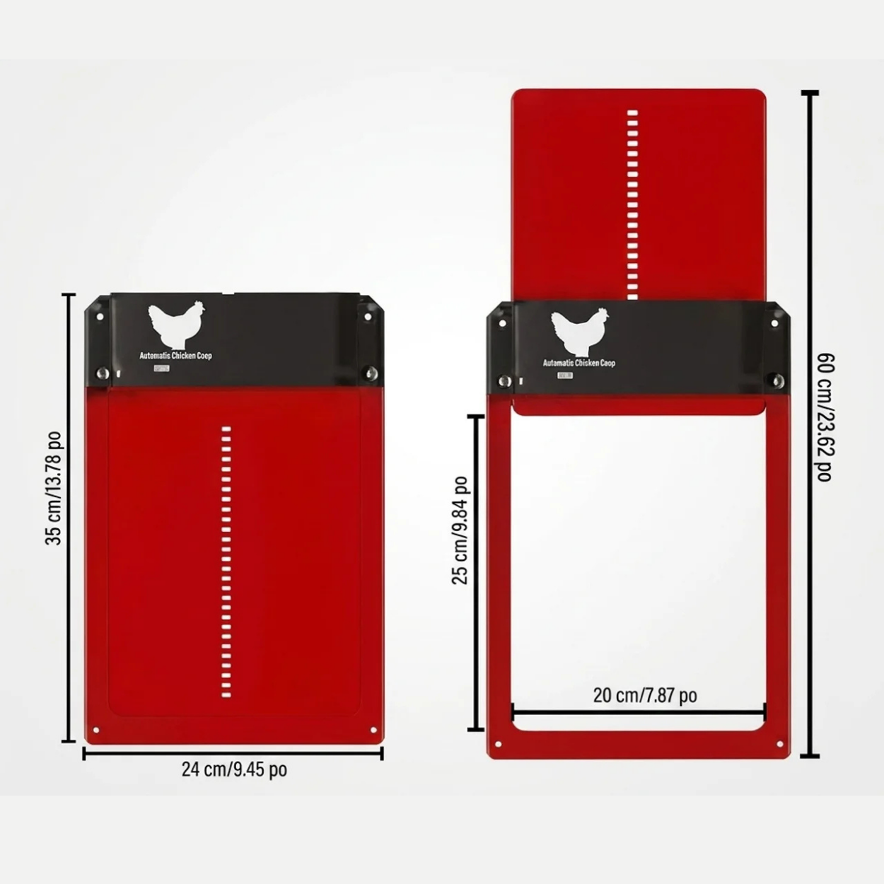 Porte Automatique Pour Poulailler à Capteur de Lumière
