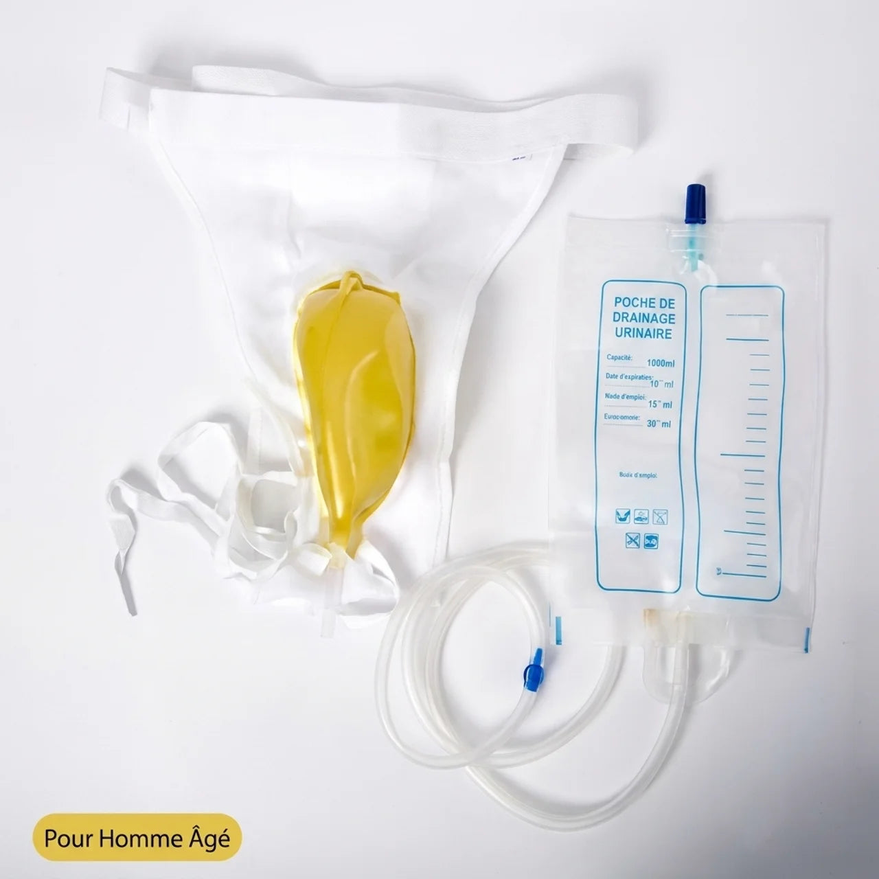 Culotte d'Incontinence Urinaire avec Poche de Drainage