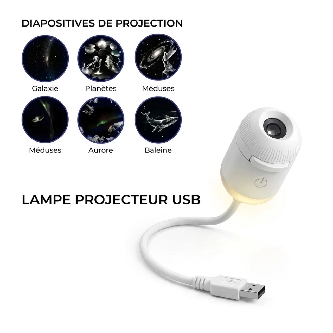 Projecteur Ciel Étoilé USB