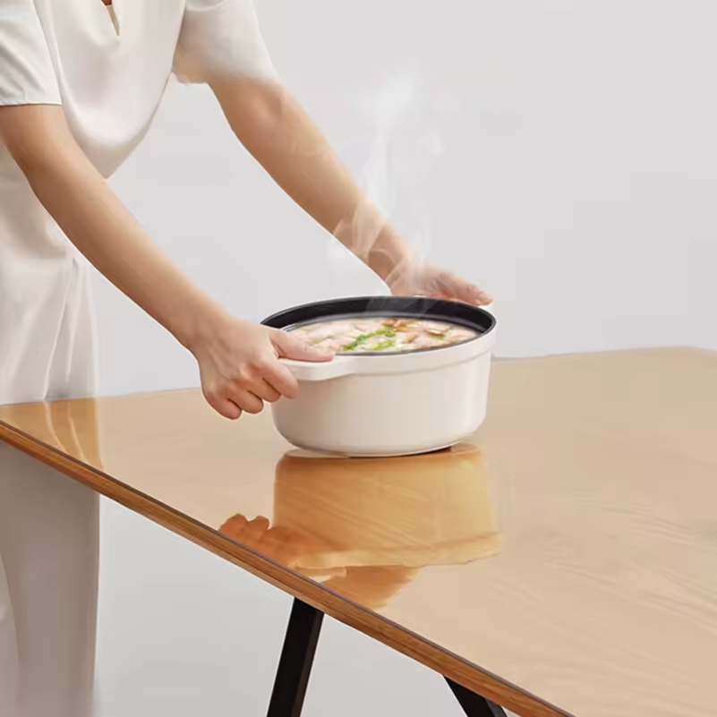 Nappe Transparente Résistante Chaleur