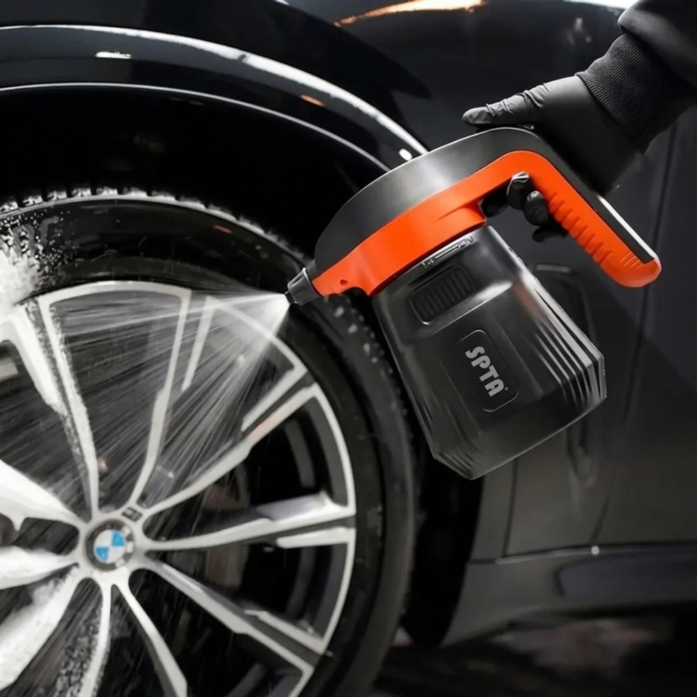 Pulvérisateur à mousse électrique sans fil 2,25 L pour lavage de voiture