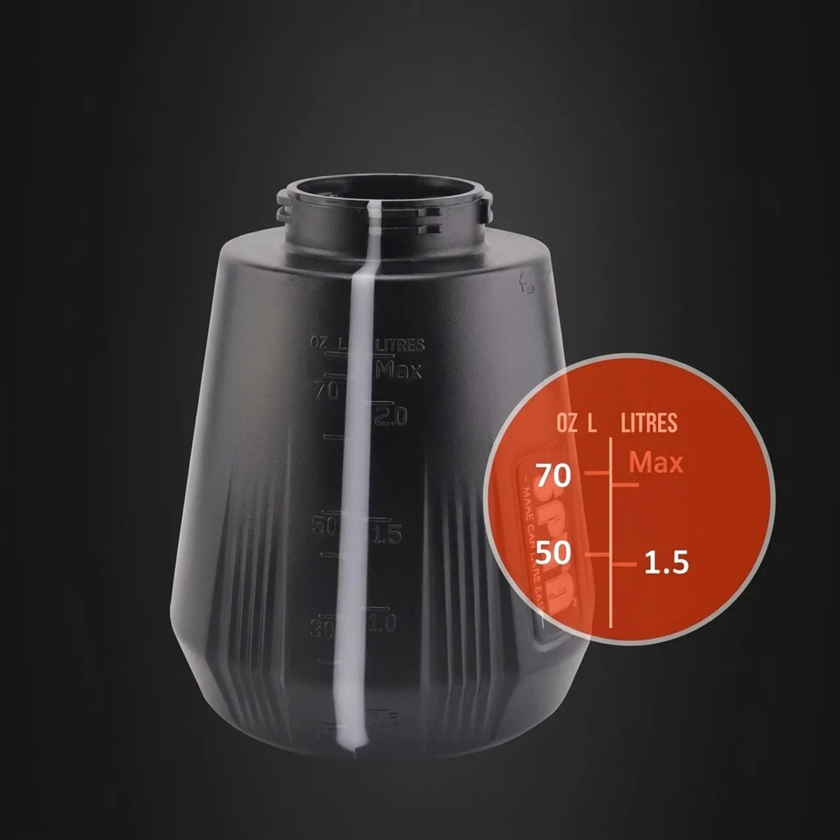 Pulvérisateur à mousse électrique sans fil 2,25 L pour lavage de voiture