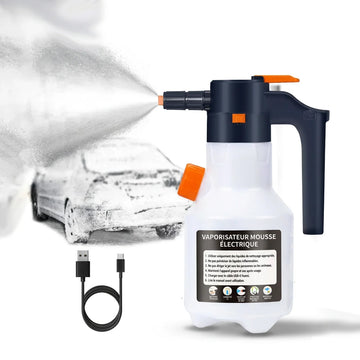 Pulvérisateur à mousse électrique rechargeable 2 L pour lavage automobile