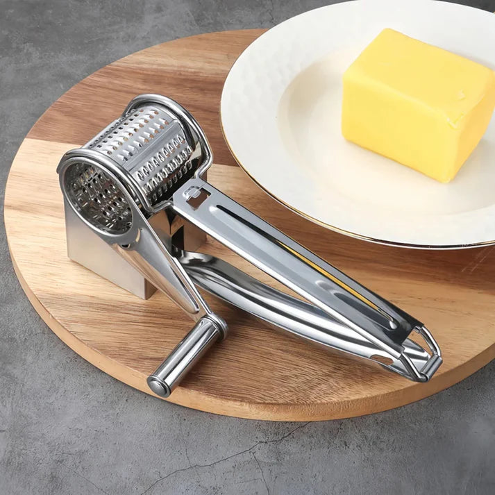 Râpe à Fromage Manuelle en Acier Inoxydable Multifonction Légumes & Fruits Secs