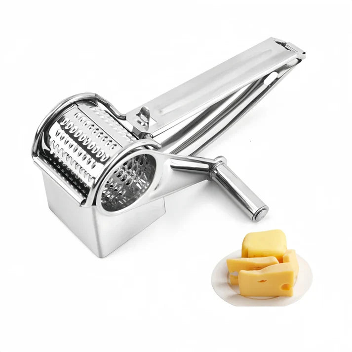 Râpe à Fromage Manuelle en Acier Inoxydable Multifonction Légumes & Fruits Secs