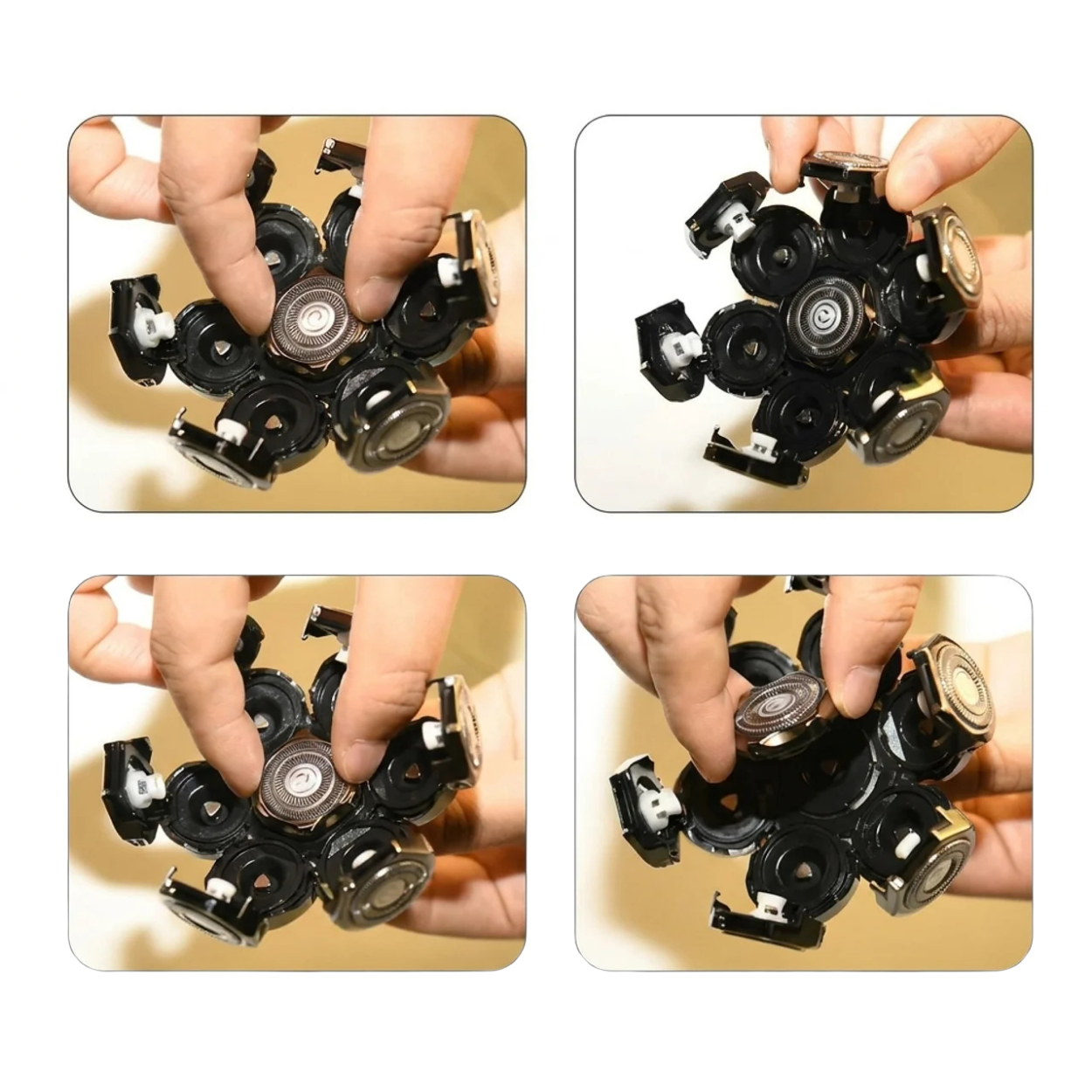 Tête de Remplacement 7D/8D pour Rasoir Électrique Tête Chauve