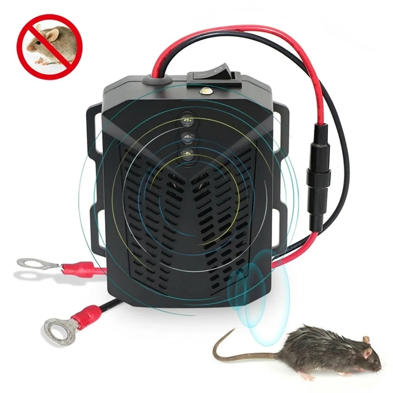 Répulsif Ultrasons Anti Rongeurs pour Voitures