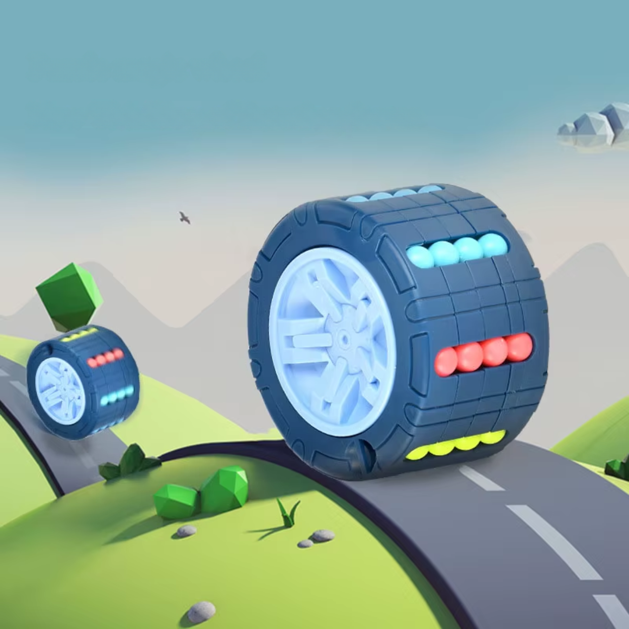 Roue Magique Puzzle Rotative