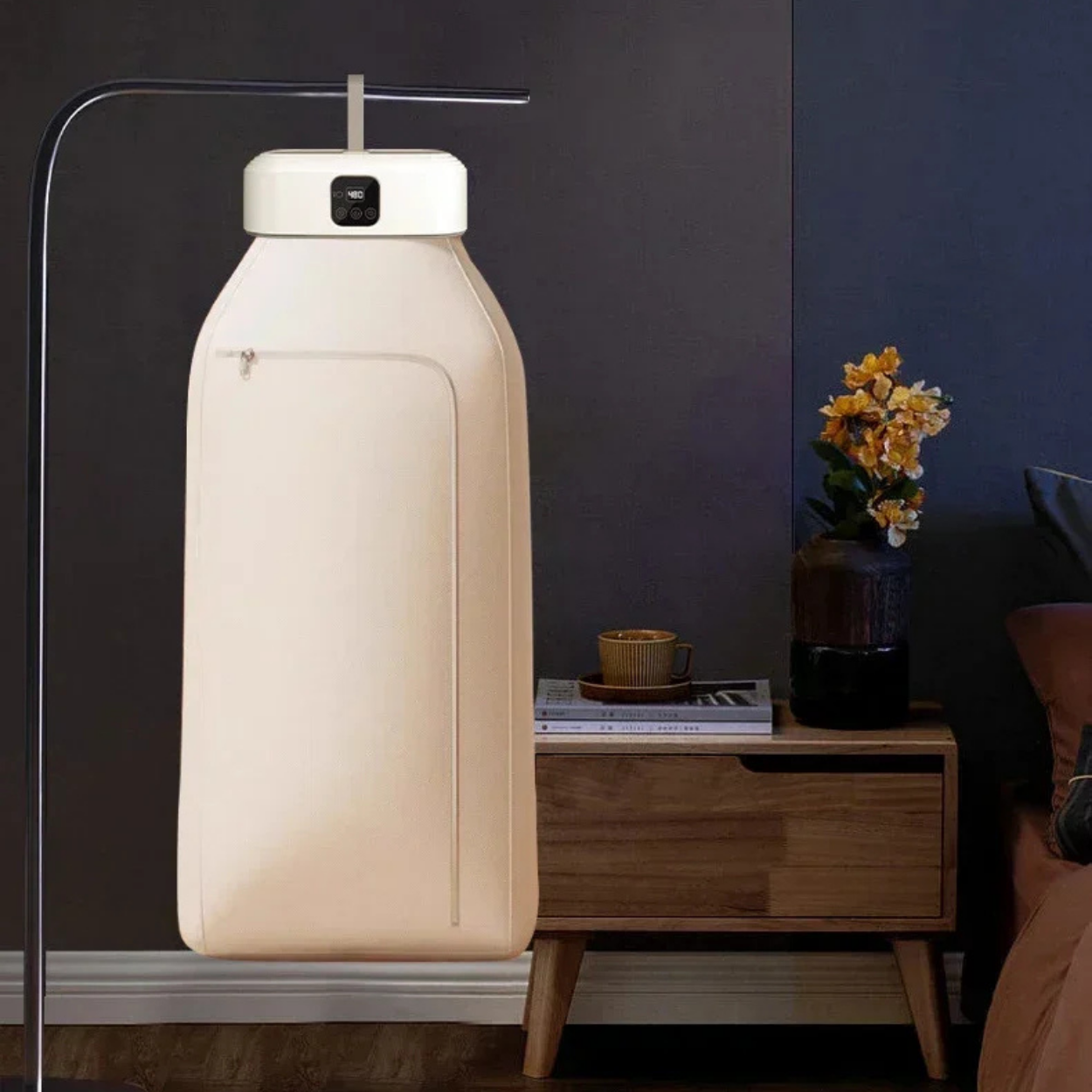 SÉCHOIR ÉLECTRIQUE INTELLIGENT PLIABLE TECHNOLOGIE 3 EN 1