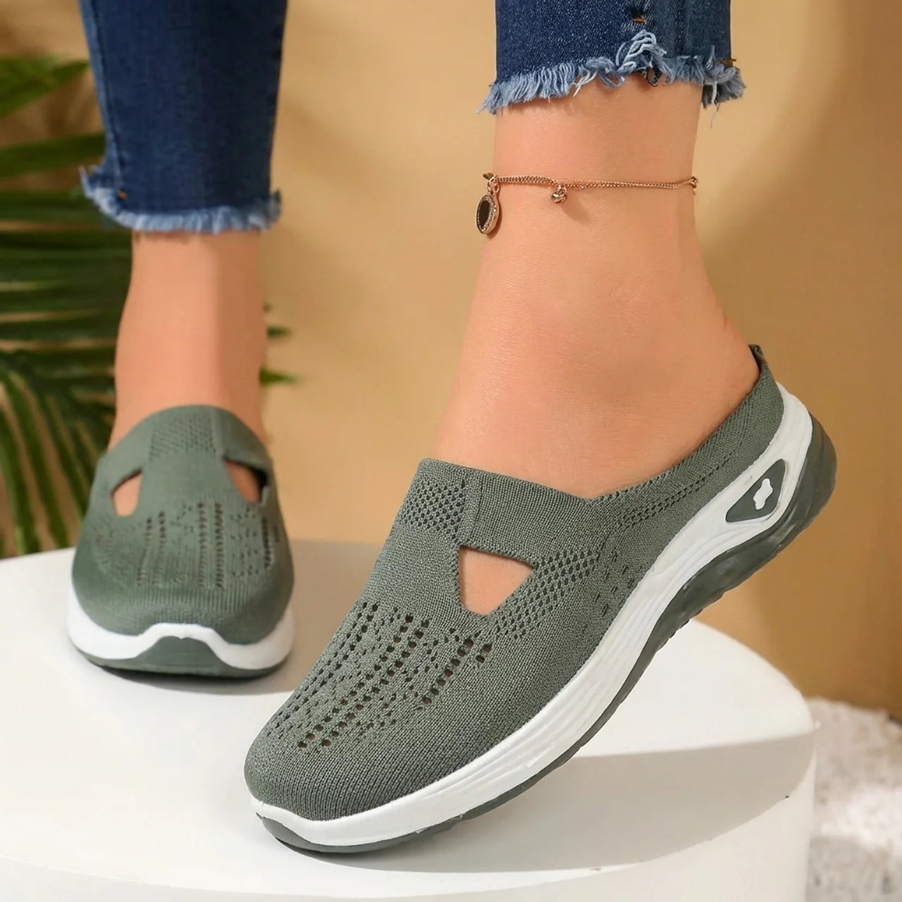 Sabots Sneakers Respirants pour Femme Confort Absolu & Style Casual