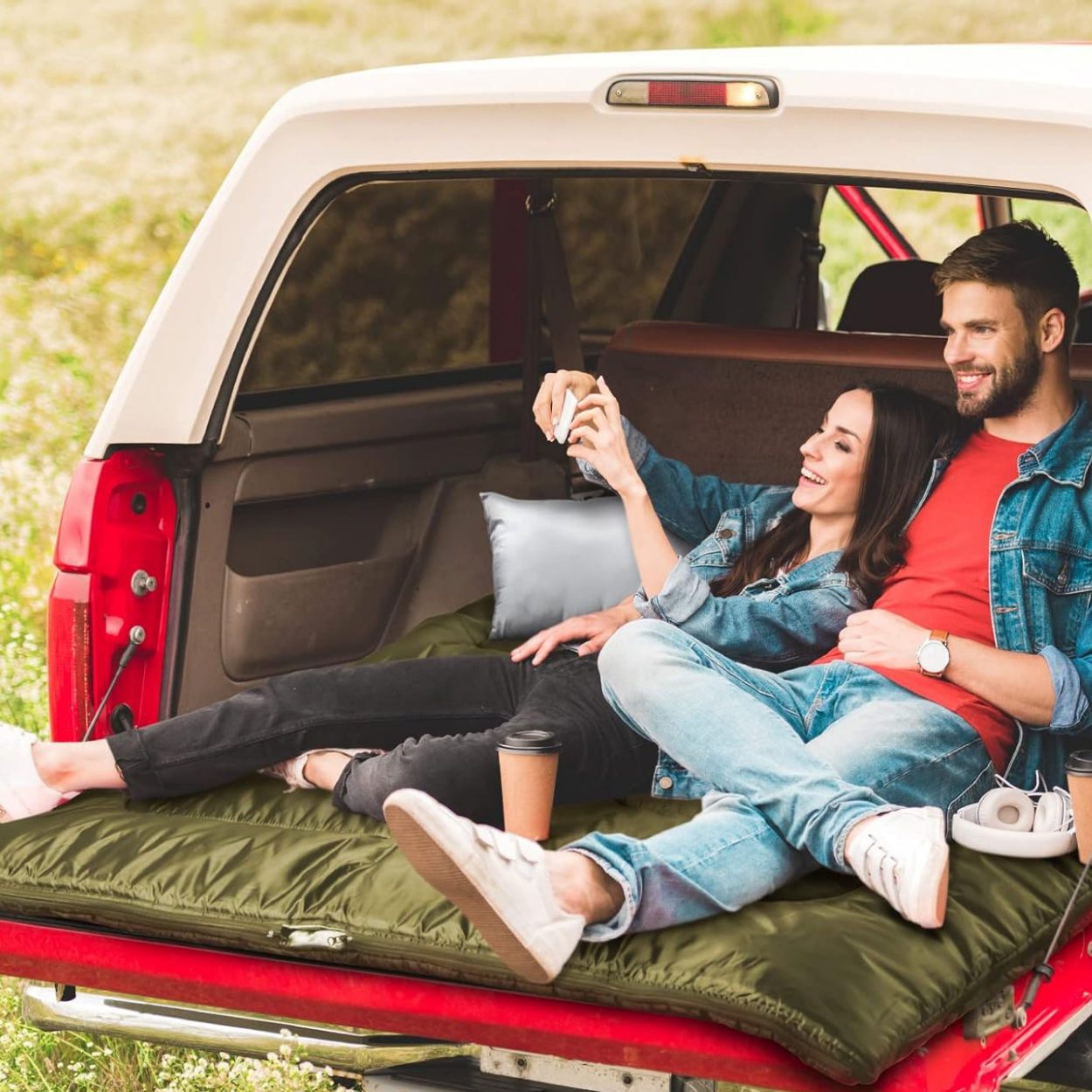 Sac de Couchage 2 Personnes 4 Saisons Hiver Été